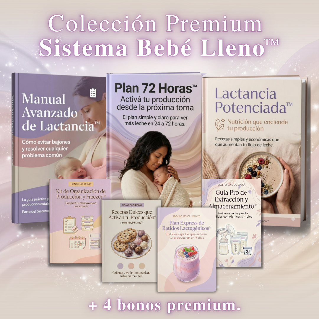 Sistema "Bebé Lleno" + 4 bonos gratis